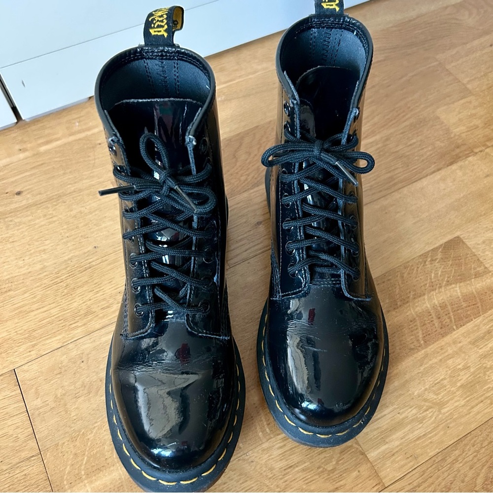 Dr. Martens Patent Leather Boots
